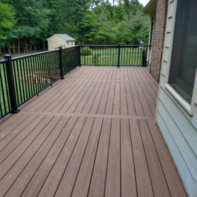 Fiberon Decking with AFCO Railing