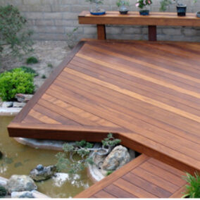 Ipe hardwood deck